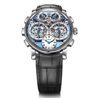 Legacy Machine Sequential Flyback Platinum © MB&F