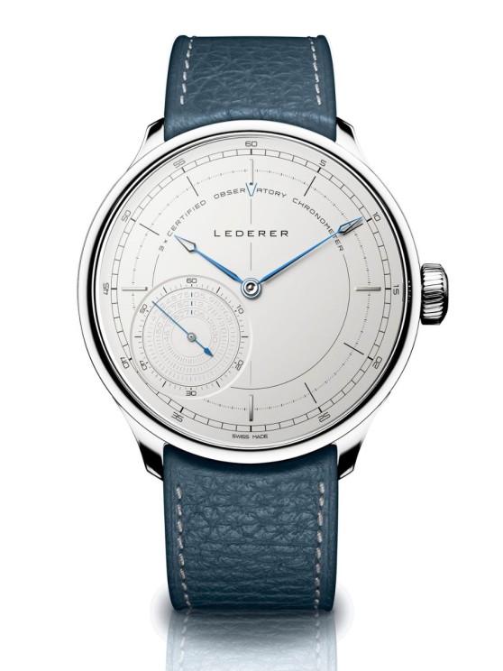 Bernhard Lederer, 3 Times Certified Observatory Chronometer