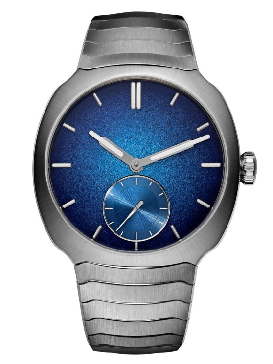H. Moser & Cie, Streamliner Small Seconds Blue Enamel
