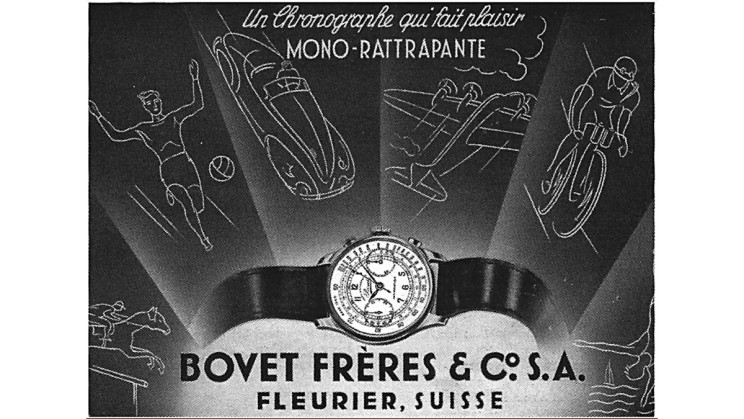 Affiche de Bovet Frères © Bovet 1822
