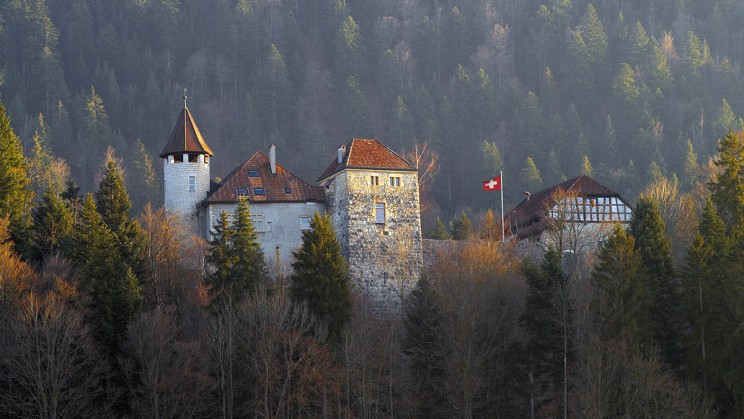 Le Château de Môtiers, le siège de Bovet © Bovet 1822