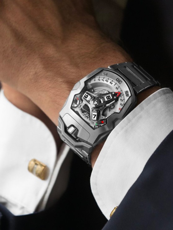The UR-210S Full Metal Jacket © Urwerk