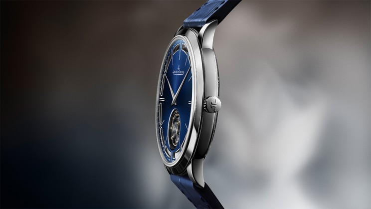 Master Hybris Mechanica Calibre 362 with a Midnight-Blue Dial uniting a Minute Repeater and Flying Tourbillon © Jaeger-LeCoultre