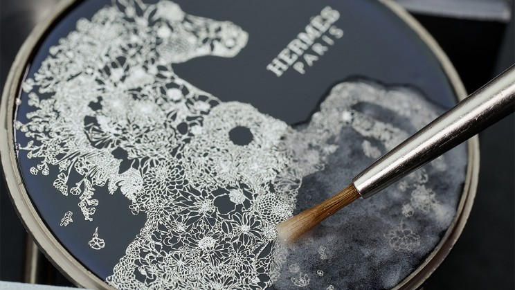 Dial of the Arceau Robe Légère © Hermès