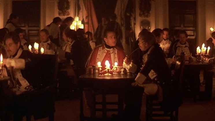 Barry Lyndon candle lit scene © Warner Bros