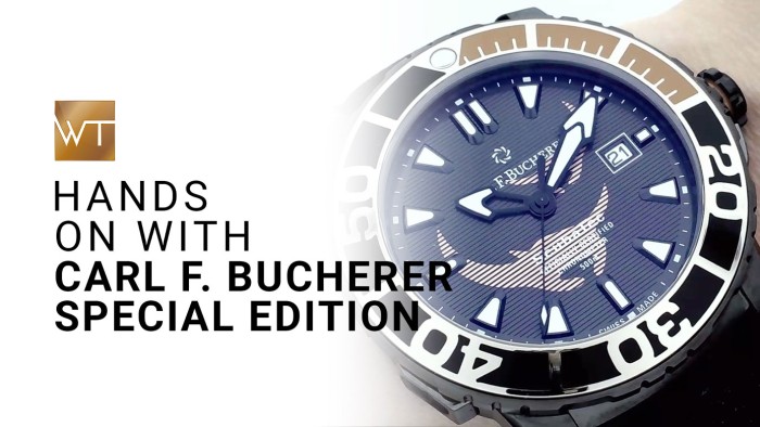 Hands on With the Patravi ScubaTec Black Manta Special Edition - Carl F. Bucherer 