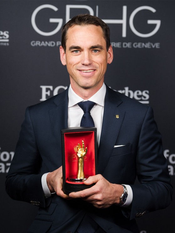 Edouard Meylan, CEO de H. Moser & Cie © Grand Prix d'Horlogerie de Genève