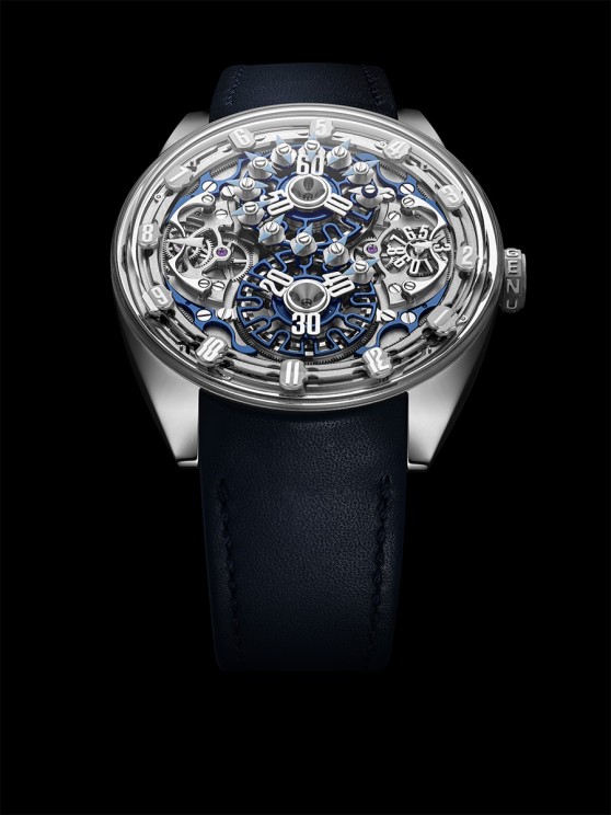 Genus GNS1.2 that won the Mechanical Exception prize at the 2019 Grand Prix d'Horlogerie de Genève © Genus
