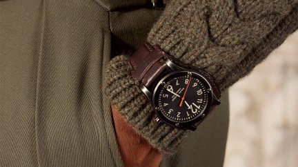 Ralph Lauren 42 mm Safari Chronometer black dial © Ralph Lauren