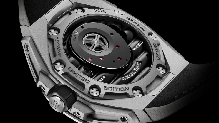 Backside of the Royal Oak Concept Tourbillon “COMPANION” © Audemars Piguet