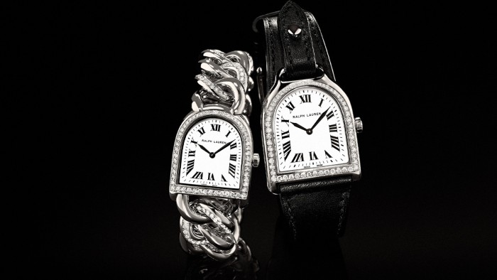 The Stirrup Petite Link Watch and The Stirrup Small Watch © Ralph Lauren