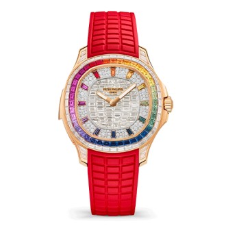 The Aquanaut Luce “Rainbow” Minute Repeater Haute Joaillerie 5260/355R-001 © Patek Philippe 